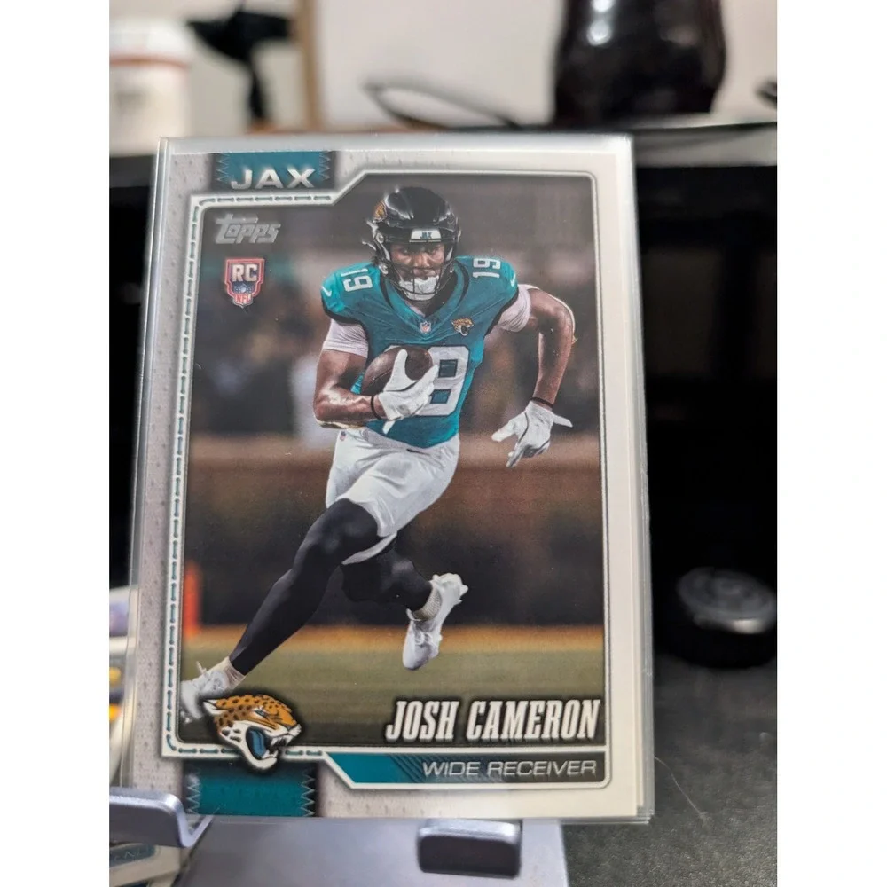 2026 Topps Josh Cameron Rookie Card #387 Jacksonville Jaguars WR RC